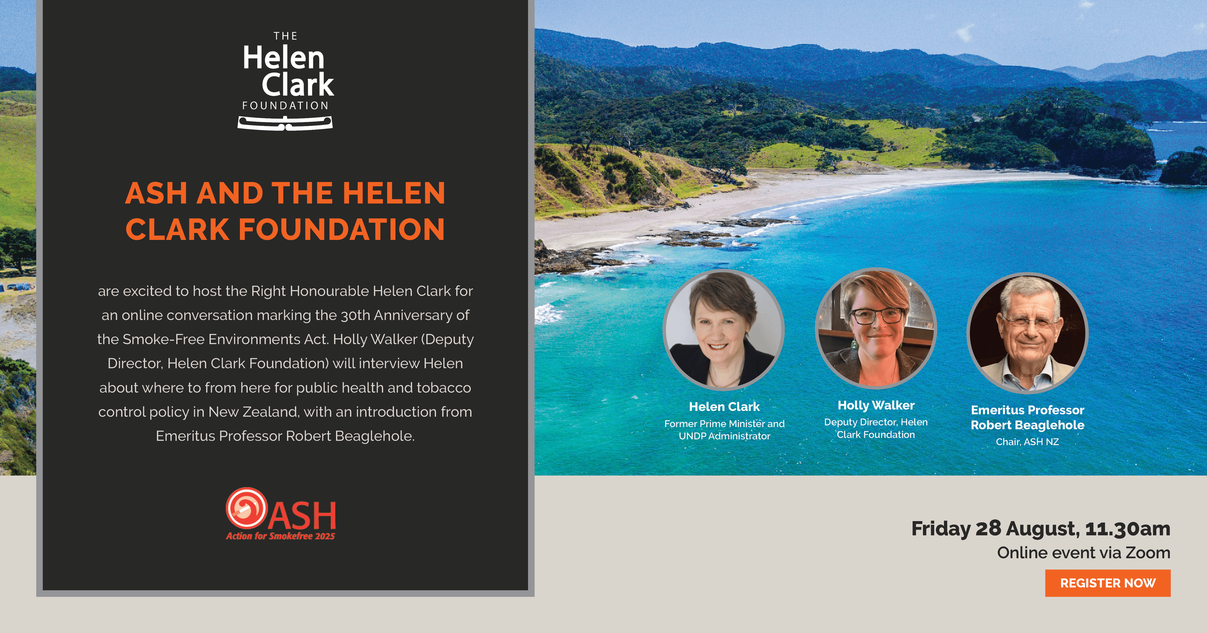 Marking the 30th anniversary of the Smoke-Free Environments Act